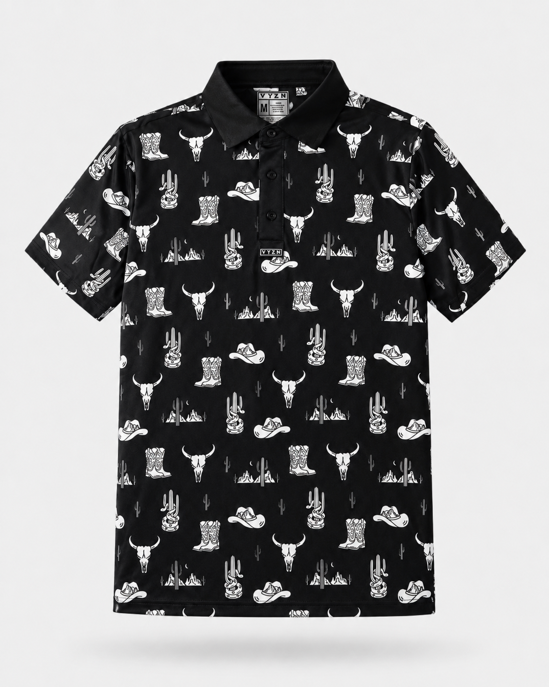 Men’s Golf Polo – Desert Cowboy
