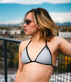 VYZN Bikini Top | Stone Gray