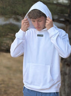 Hidden Pocket Hoodie - White