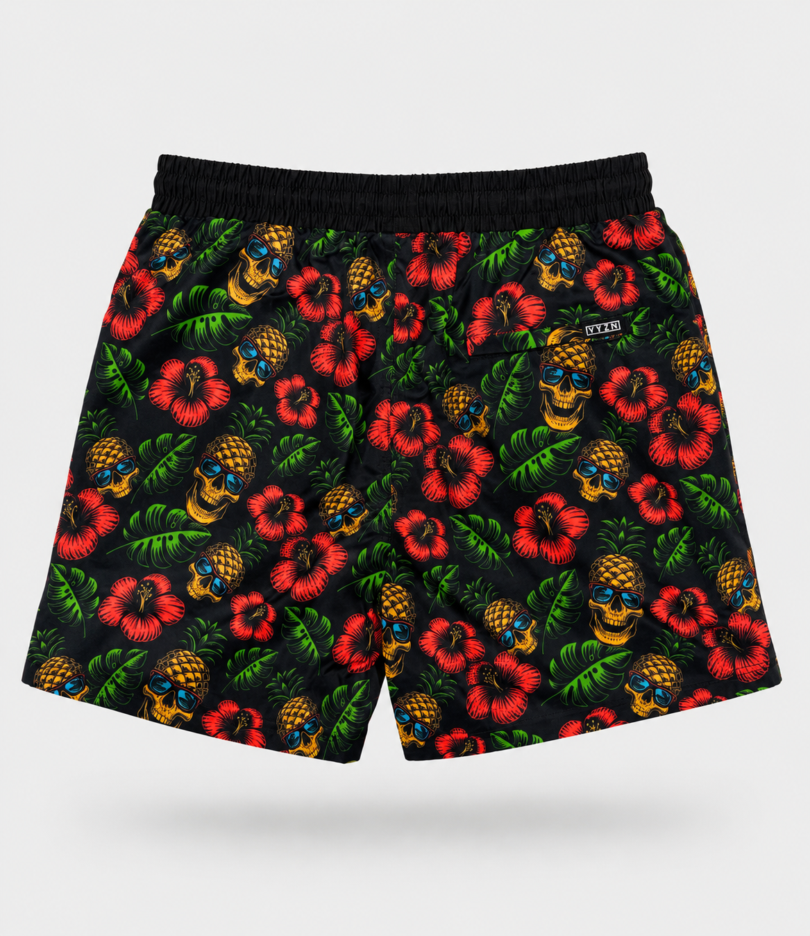 Men’s Swim Trunks – Skull Tropics
