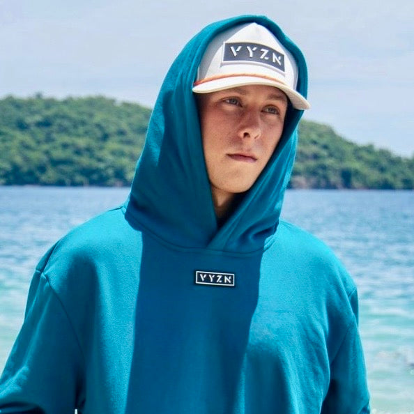 VYZN Hidden Pocket Sweatshirt | Turquoise