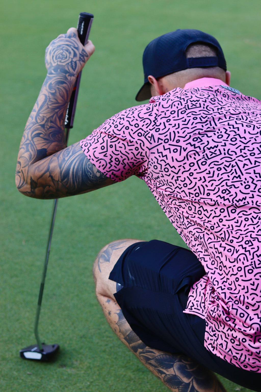 VYZN Polo | Salmon Tide