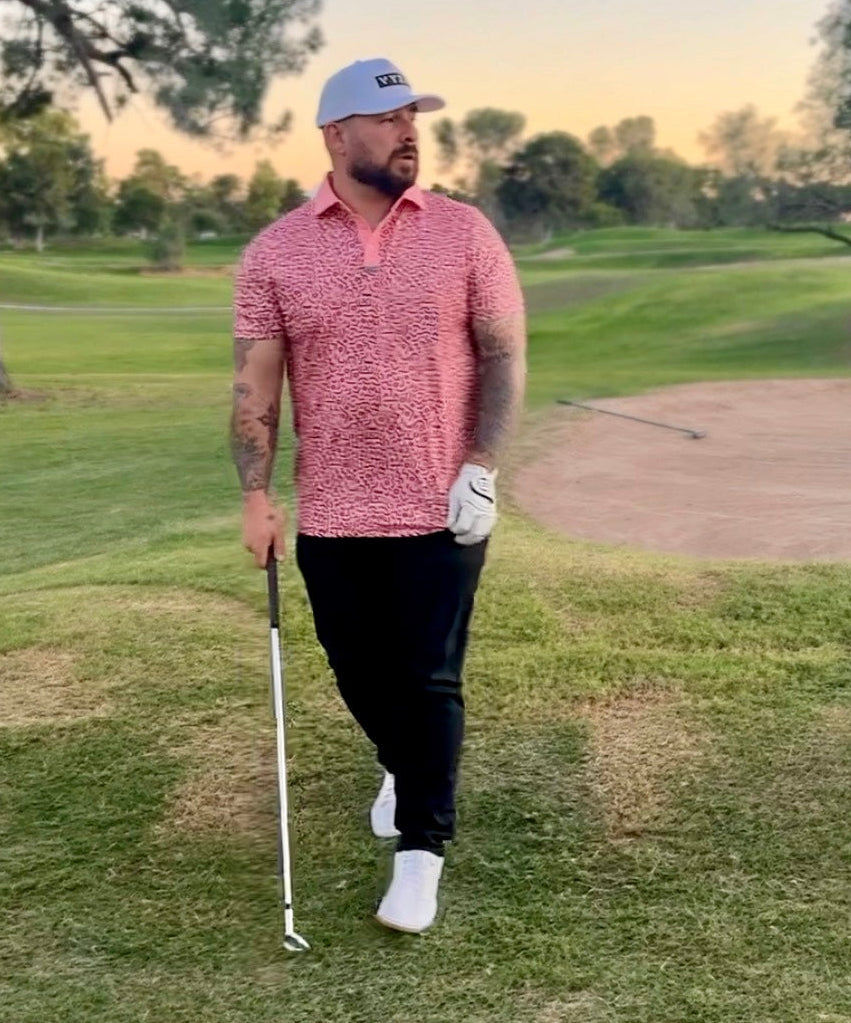 Men’s Golf Polo – Maze