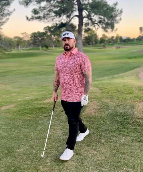 Men’s Golf Polo – Maze