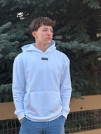 Hidden Pocket Hoodie - White