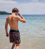 Men’s Swim Trunks – Skull Tropics