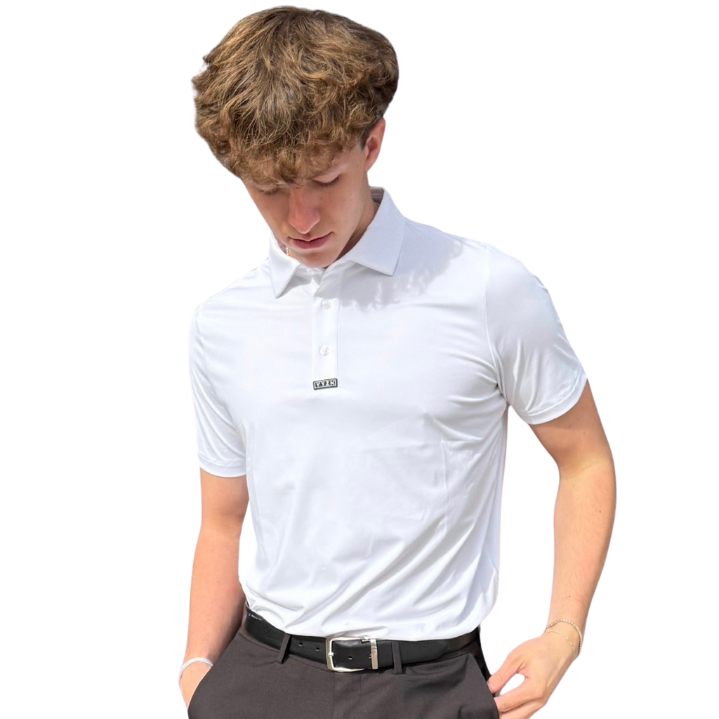Men’s Performance Polo – White