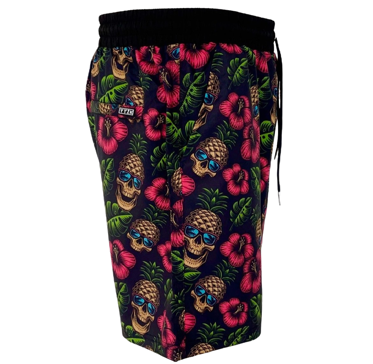 Men’s Swim Trunks – Skull Tropics