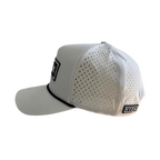 Performance Snapback Hat – White