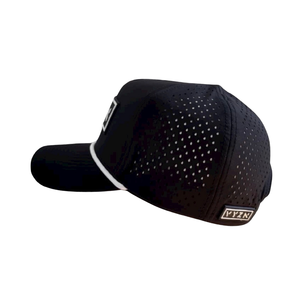 Performance Snapback Hat – Black