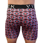 Men’s Performance Boxer Briefs – Neon Tribal