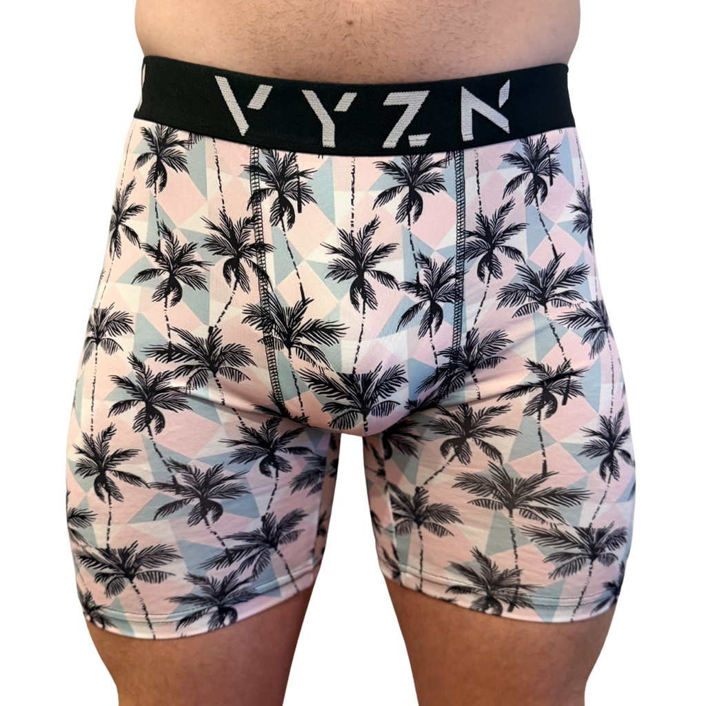 Men’s Performance Boxer Briefs – Paradise Palms