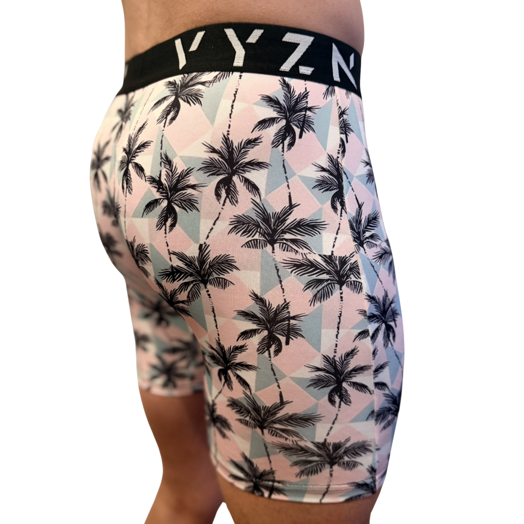 Men’s Performance Boxer Briefs – Paradise Palms