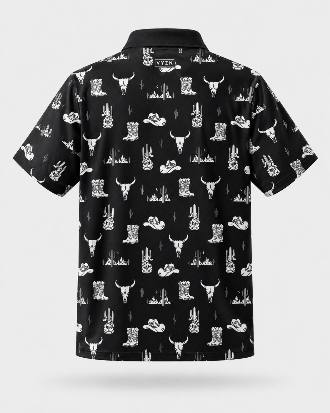 Men’s Golf Polo – Desert Cowboy