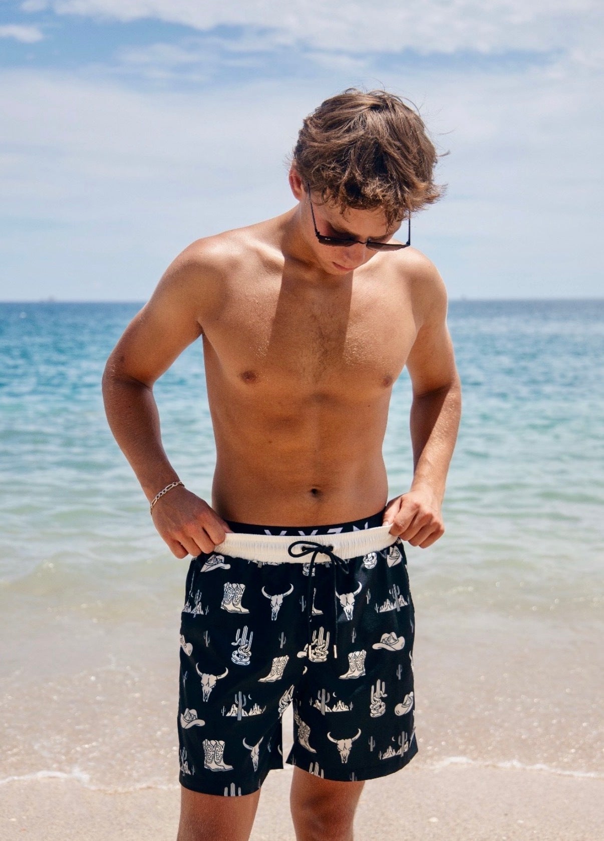 Men’s Swim Trunks – Desert Cowboy