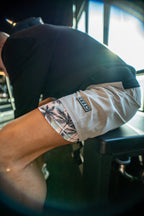VYZN Hybrid Active Shorts | Stone Gray