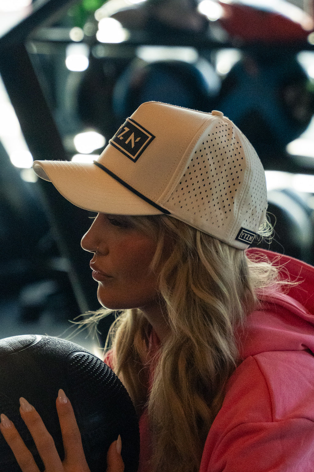 VYZN Performance Snapback | White