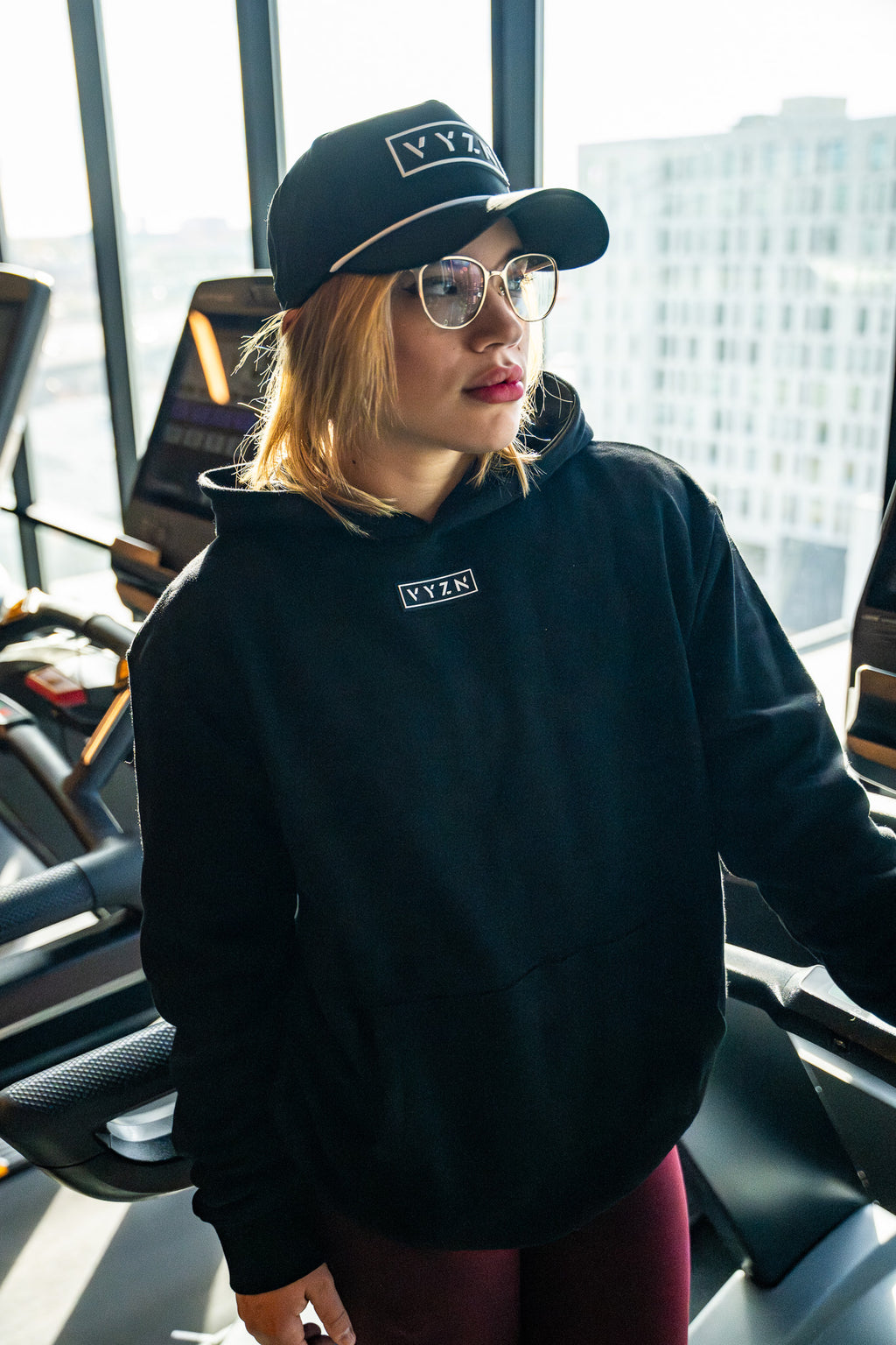 VYZN Hidden Pocket Sweatshirt | Black