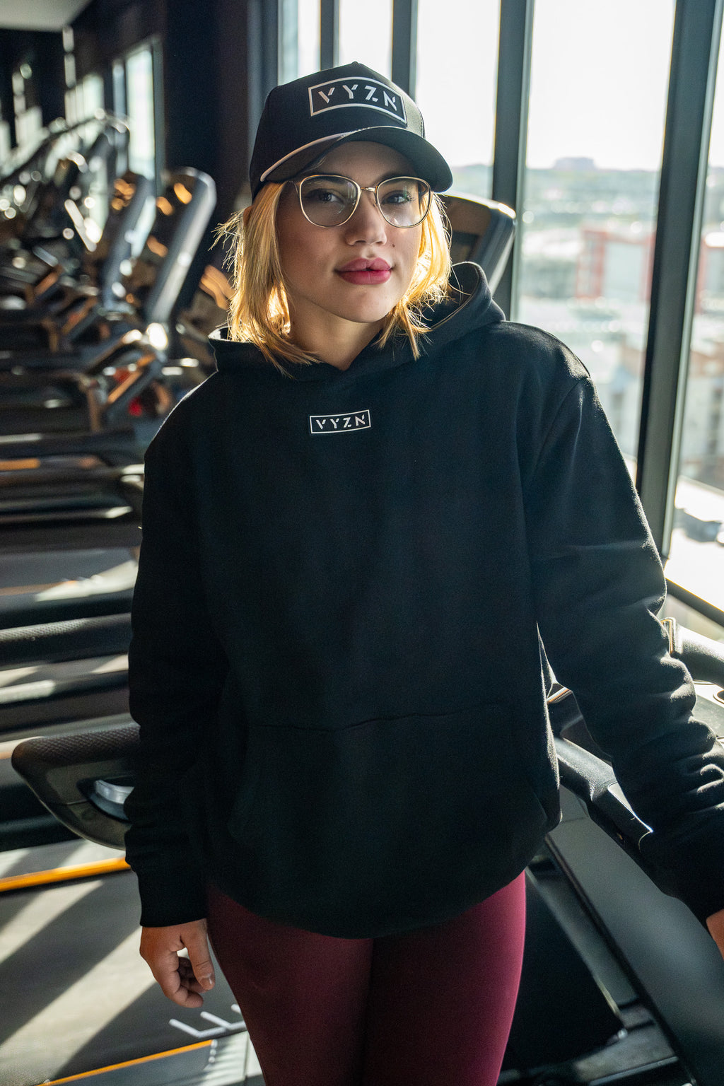 VYZN Hidden Pocket Sweatshirt | Black